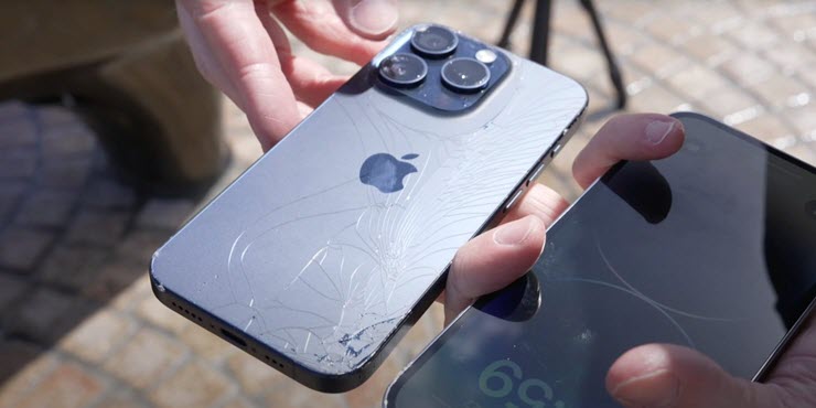 iPhone 15 bị ảnh hưởng do va đập
