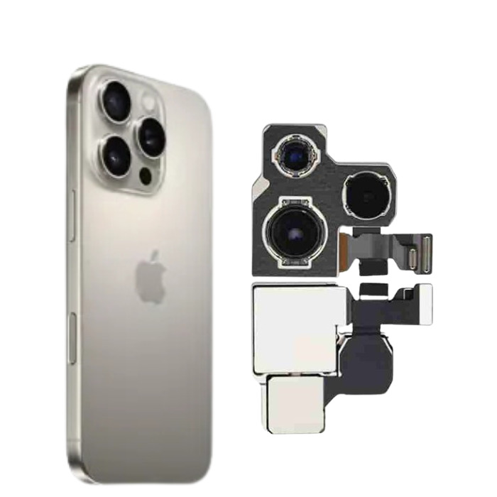 Biểu hiện của camera sau iPhone 16 Pro Max bị hư hại