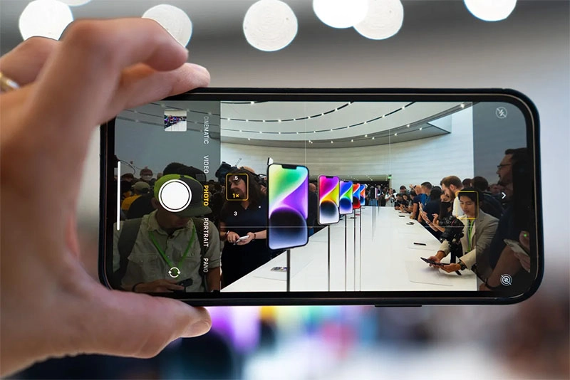 Thử nghiệm camera trước trên các ứng dụng khác nhau